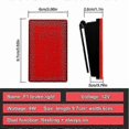thumbnail image 5 of 12V F1 Style 15 LED Rear 3rd Third Strobe Flashing Universal Car Lights Tail Brake Stop Light Signal Lamp Car Tuning Accessories, 5 of 5
