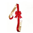 thumbnail image 2 of Self Adhesive Christmas Bows for Kitchen Cabinets, Removable Stick on Satin Ribbon Bow Decor for Cabinet Door Window Mirror Wall, No Damage Holiday Xmas Party Decoration, 2 of 9