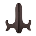 thumbnail image 3 of 7" Caballete Placa Soporte, Madera Plegable Exhibición Soporte Marrón para Decorativo Imagen Cuadro, 3 of 7