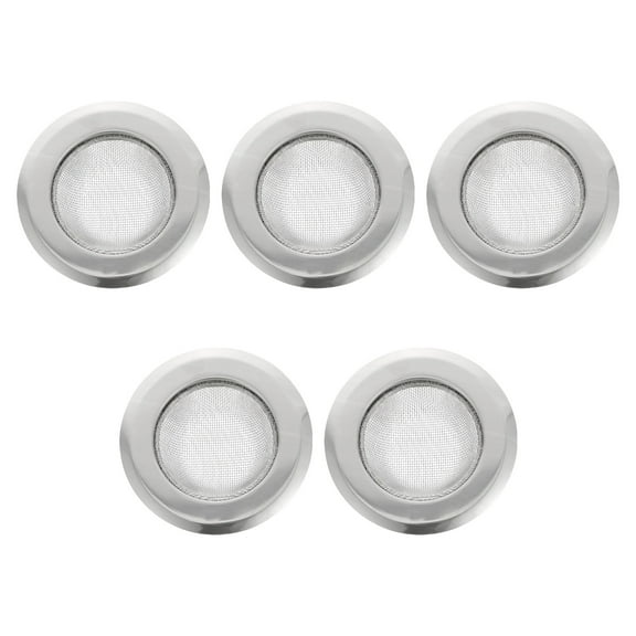 Troglfold Sink Garbage Filter 5pcs Home Kitchen Sink Strainer Practical Sink Drain Strainer for Food Debris,4.45"X4.45"X1.57"