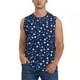 thumbnail image 1 of Fotbe Colorful Stars Men's Camiseta sin Mangas Estampada para Hombres, Playera Casual para Gimnasio, Entrenamiento, Playa-XX-Large, 1 of 7