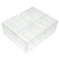 thumbnail image 4 of Clear Acrylic Poker Chip Tray Transparent Game Chip Holder Chips Organizer, 4 of 8