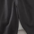 thumbnail image 6 of Toddler 3-4 Years Boys Cargo Joggers Pants Drawstring Jogging Pants Elastic Waist Trousers 6-12 Months 12-24 Months 2T 3T 4T 5T 6T 7T 8T 9T Children Black School Uniform Pants, 6 of 8