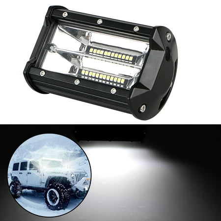 Leds Pods Flood Light 240W IP68 LED Work Light Bar Driving Fog Light LED Off Road Lighting for Truck, Automotive, SUV, ATV, Jeep,