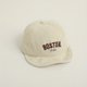 thumbnail image 4 of 1 gorra de béisbol informal ajustable de pana versátil Retro para niños con bordado de letras para actividades al aire libre 52cm/20,47 pulgadas 2-5 años, 4 of 4