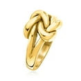 thumbnail image 3 of Ross-Simons 14kt Yellow Gold Double Love Knot Ring, Women's, Adult, 3 of 6