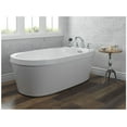 thumbnail image 3 of Delta T4732 Woodhurst Deck Mounted Roman Tub Filler - Black, 3 of 7
