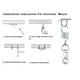 thumbnail image 4 of Eigraketly 1 Juego de soporte para hamaca, multiusos, resistente, práctico y fiable, dispositivo de fijación de hamacas, Kit de colgadores de anclaje Herramientas y ferretería Eigraketly TO001103-00, 4 of 6