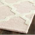 thumbnail image 3 of SAFAVIEH Cambridge Liam Geometric Wool Area Rug, Light Pink/Ivory, 2'6" x 4', 3 of 6