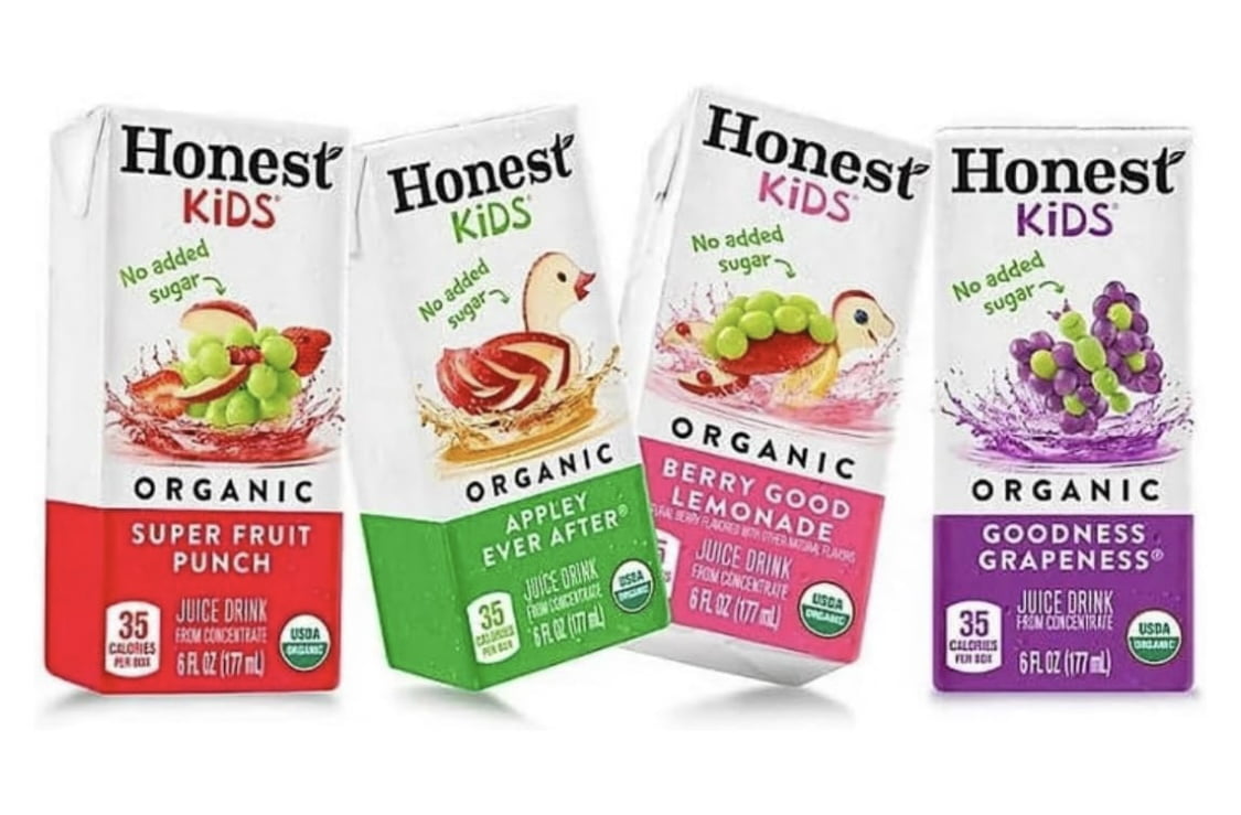 Honest Kids Organic Juice Drink, Variety Pack, 6 fl oz, 40 ct