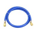 thumbnail image 1 of Unique Bargains 1.5m 1/4 SAE Thread Connector 600PSI Refrigeration Charging Hose Tube Blue, 1 of 4