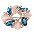 thumbnail image 4 of Mujeres broche Pin Rhinestone cristal boda ramo de novia ramillete Clip regalo Hugo  Broche Pin de mujer, 4 of 10