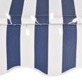 thumbnail image 5 of vidaXL Retractable Awning with Hand Crank and LEDs Sunshade Patio Shelter, 5 of 7
