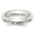 thumbnail image 1 of 10KW 5mm Standard Comfort Fit Band Size 8.5 in 10k White Gold, 1 of 3