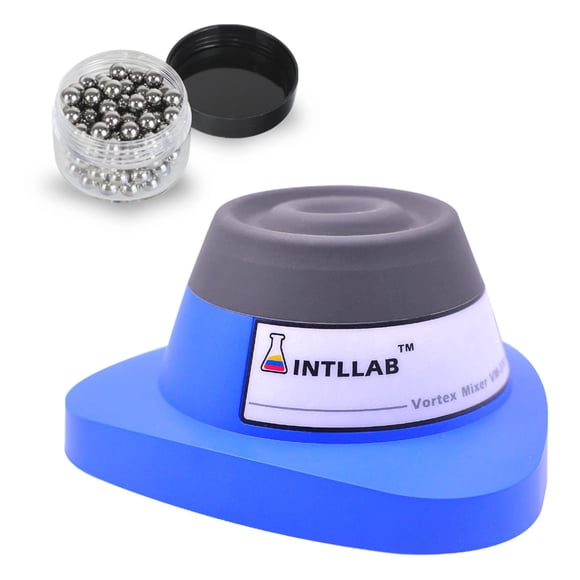 Mini mezclador Vortex INTLLAB para mezclas de laboratorio con función táctil