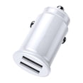 thumbnail image 2 of Methold Cabezal de carga del vehículo Teléfono de carga USB Potes rápidos 6 Distribución de protección Coche familiar, coche de negocios, Electrónica Blanco, 2 of 6