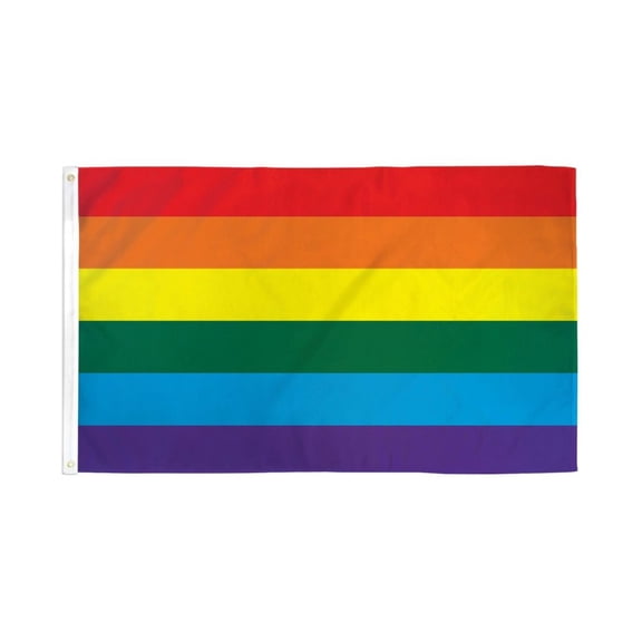 Rainbow Flag 2x3ft Poly