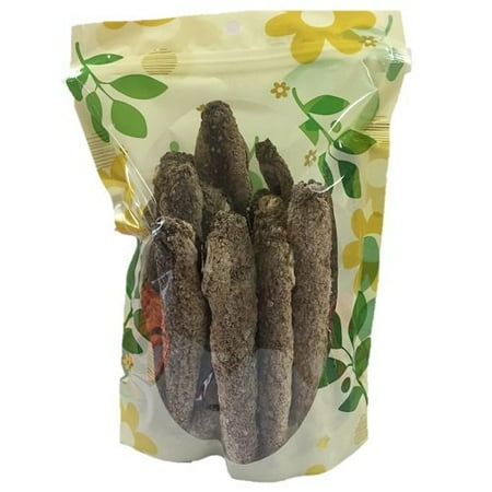 Alaska Wild Caught Sun Dried Red Sea Cucumber Medium Size (1 LB)
