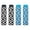 Black and Sky blue, variant on ABPETE 4 Pack Aluminum Alloy Bike Pegs Foot Pedals Backseats Stands Fit 3/8 inch Axles