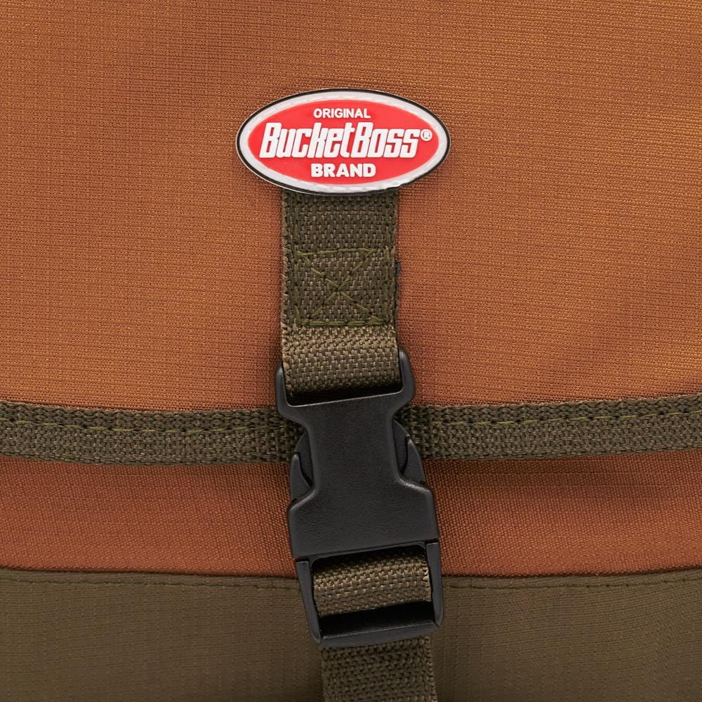 62100 16 X 6 X 12.5 Green & Brown Contractors Briefcase