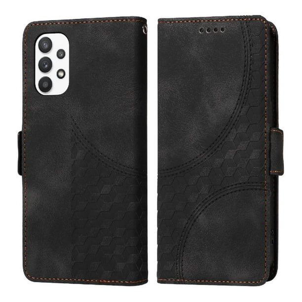 Funda GANGXUN para Samsung Galaxy A32 5G con diseño acolchado elegante, cuero PU, protección total y ajuste preciso