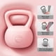 thumbnail image 3 of Kettlebell MERACH de 6,5 kg con mango suave antideslizante, rosa, 3 of 8