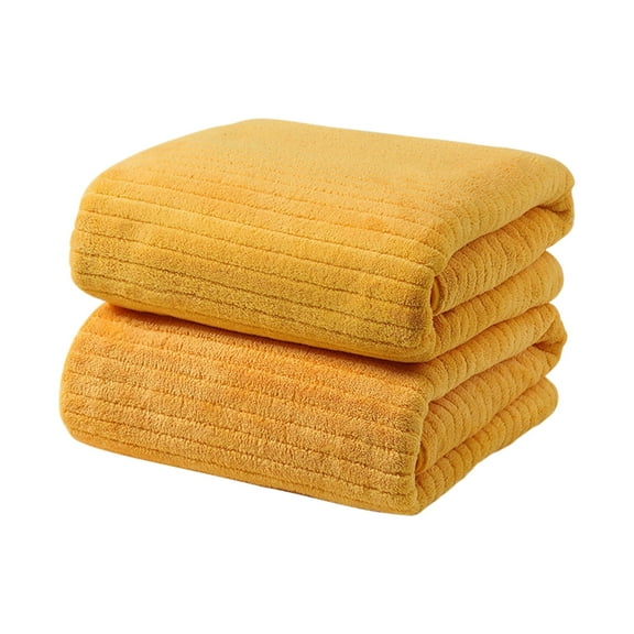 LmnLft 2 PCS Bath Towels Set, 75*35 cm Large Bath Towel Set, Premium Soft and Absorbent Bathroom Towels, Quick Drying Bath Towel Set for Bathroom