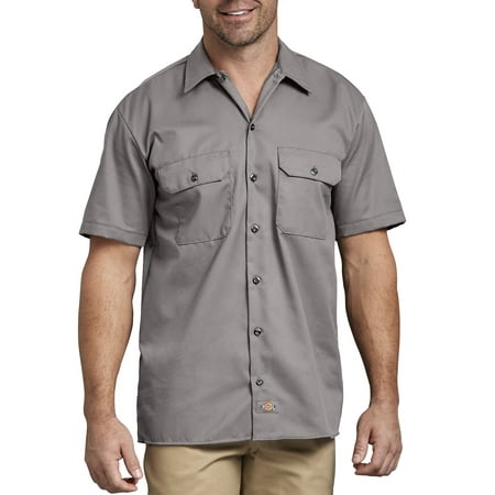 Men's Short Sleeve Twill Work Shirt