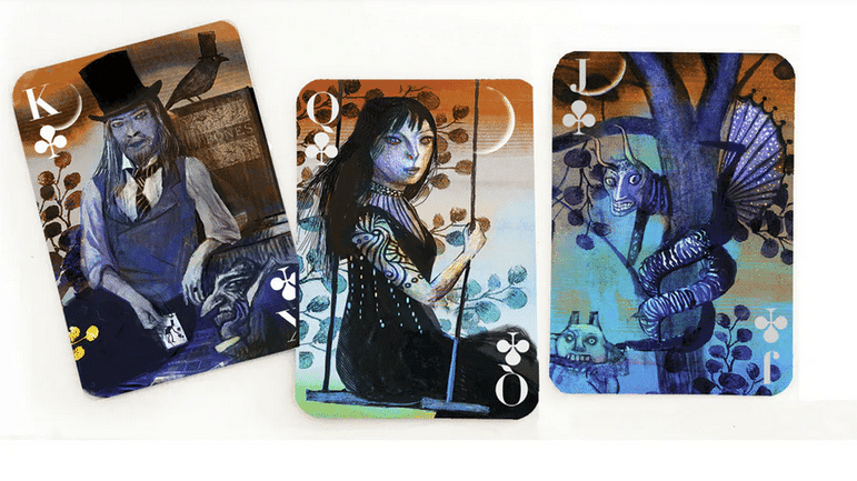 Bag of Bones Playing Cards - Premium Silver Edition by Artiphany John Littleboy