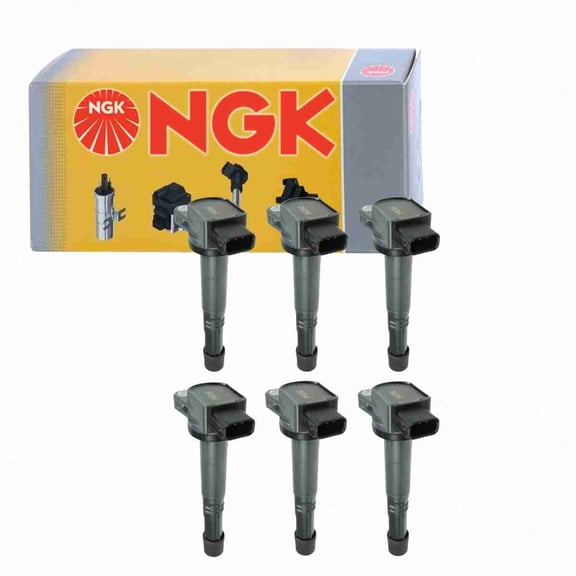 6 pc NGK 48922 Ignition Coils for 00325 1415123 1415123Y 178-8358 2505-300043 30520-PNA-007 30520-RAA-007 30520-RRA-007 325 36-8156 673-2301 921-2048 E1083 E341 E413 GN10370 IC441 IC513 IC663 UF-311