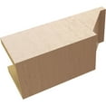 thumbnail image 6 of Ekena Millwork 6"W x 6"H x 16"L Burlington Woodgrain TimberThane Rafter Tail, Primed Tan, 6 of 6