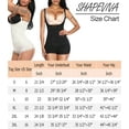thumbnail image 6 of SHAPEVIVA Shapewear for Women Tummy Control Fajas Colombianas Body Shaper Zipper Open Bust Bodysuit, 6 of 6