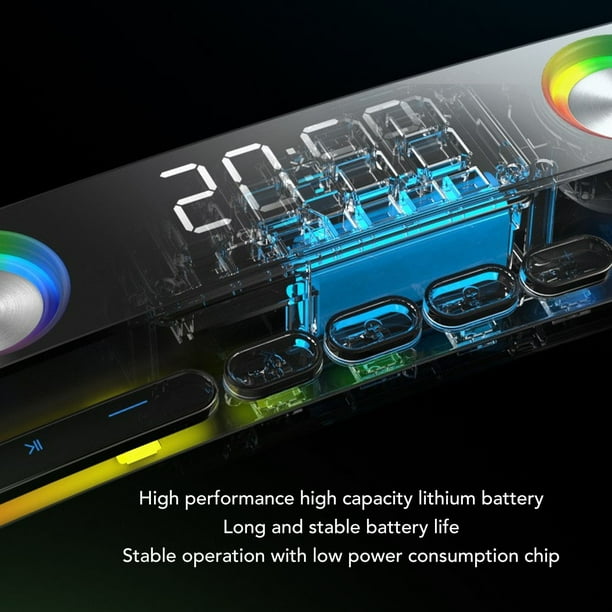 Computer Soundbar For Desktop, USB Powered HiFi Subwoofer Dynamic