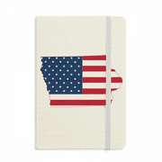 Iowa Notebook Official Fabric Hard Cover Classic Journal Diary