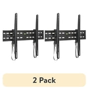 (2 pack) onn Tilting TV Wall Mount for 50" to 86" TV's, UL Listed, up to ±12° Tilting