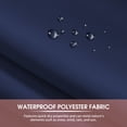thumbnail image 2 of 1 Panneau Rideau Extérieur & Intérieur Bloquant le Soleil Rideaux à Œillets pour Pergola Porche Pavillon Jardin Pelouse Couloir Résistant au Vent Décoration de Véranda 52 x 84 Pouces, 2 of 8