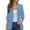 Sky Blue, variant on Arlun Womens Lace Knit Cardigans 2025 Fashion Lightweight 3/4 Sleeve Slim Fit Open Front Tops Coat Boho Solid Color Loose Comfy Long Sleeve Fall Lightweight Fashion Cardigan Jackets XL
