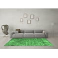 thumbnail image 3 of Ahgly Company Indoor Square Persian Emerald Green Traditional Area Rugs, 7' Square, 3 of 4