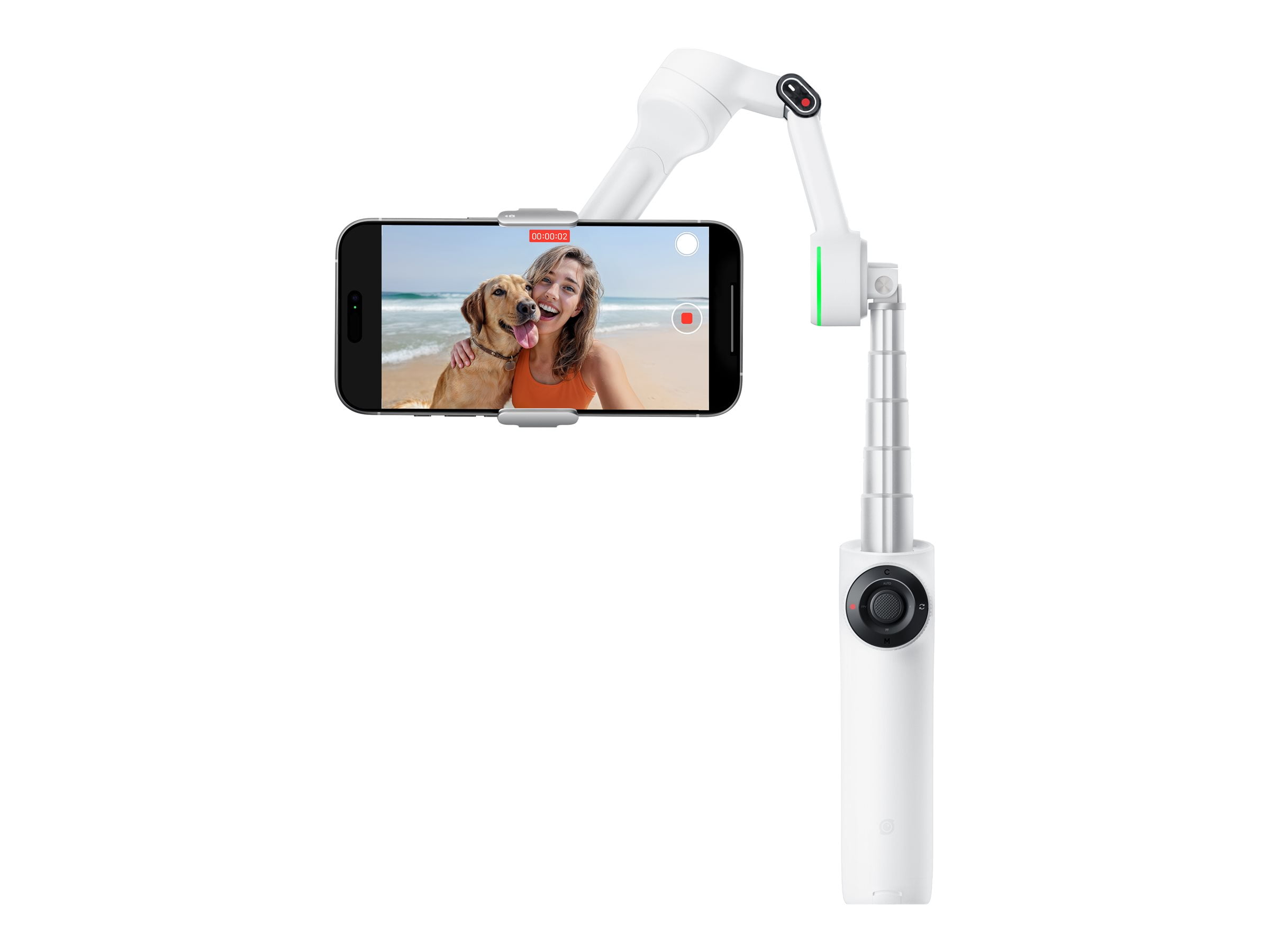 Insta360 Flow 2 Pro Smartphone Gimbal - White (CINSABQB_FLOW201