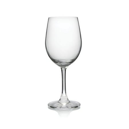 - Lucaris Serve Riesling 11 oz. Crystal Stemmed Wine Glass (Set of 4)