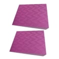 thumbnail image 4 of Colaxi 2Pcs Squat Wedge Block Calf Stretcher Riser Block Anti Slip Exercise Foot Incline Board Squat Ramp for Home Gym Pushup Pilate Pink, 4 of 8