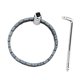 thumbnail image 4 of Llave de filtro de aceite de cadena Herramientas prácticas de accesorios de tubería Herramienta de reparación ajustable 52 Sección de la barra de curvatura, 4 of 8