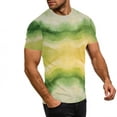 thumbnail image 5 of PNTUTB Summer Casual Loose Women's Fashion Tie Dye Print Crew Neck Pullover Comfortable Short Sleeve Tops, 5 of 6