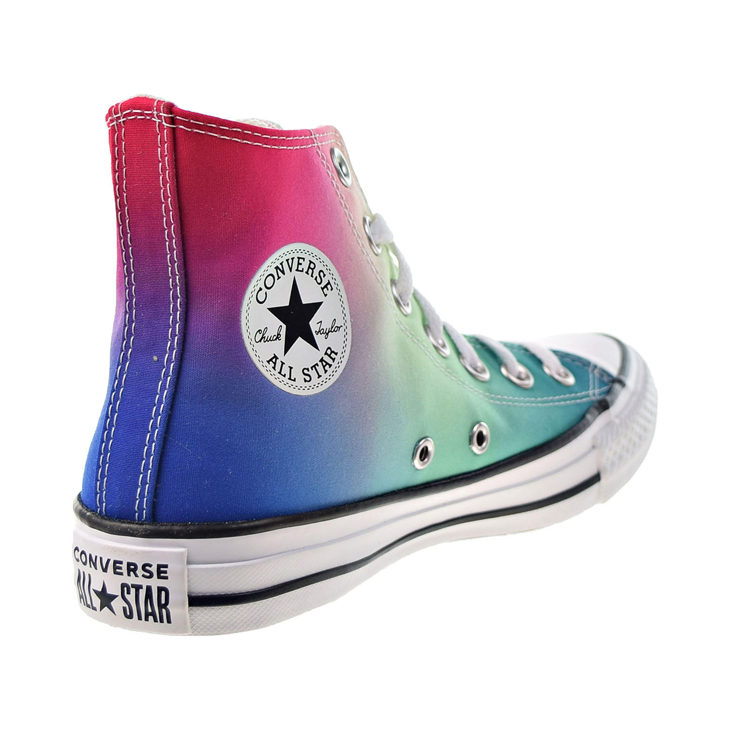 Converse Chuck Taylor All Star Hi "Psychadelic Hoops" Men's Shoes White 167592c - image 3 of 6