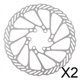 thumbnail image 1 of Rotor De Freno De Disco Para Bicicleta De Montaña, 2xBike Con 6 Pernos Para BMX A 160mm, 1 of 8