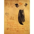 thumbnail image 2 of Toulouse-Lautrec, Henri 12x14 White Modern Wood Framed Museum Art Print Titled - Elles, 2 of 4