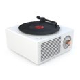 thumbnail image 1 of Altavoz atómico Bluetooth CHAO retro de vinilo fonógrafo estéreo inalámbrico minialtavoz blanco, 1 of 5