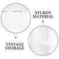 thumbnail image 3 of GOOHOCHY Small Wardrobe Closet Simple White Storage Cabinet Steel Easy Assembly For Home Users 1 Piece, 3 of 8