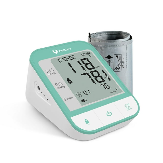 Baumanómetro Digital De Brazo Recargable Y Con Bluetooth Color Menta - YE650A