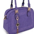 thumbnail image 4 of Montana West Small Top Handle Purse for Women Crossbody Satchel Handbag Barrel Bag, Purple, 4 of 8